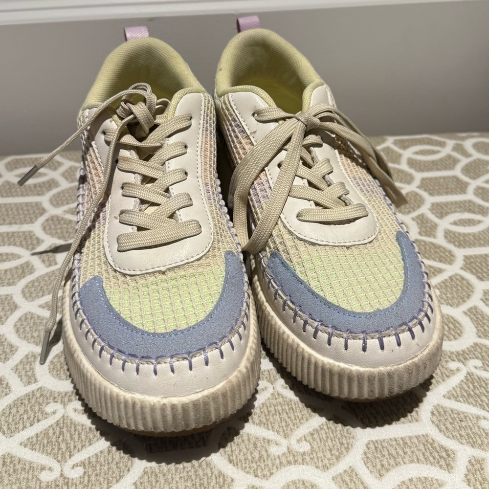 Nicole Miller Brita Sneakers Multicolored Women Size 7.5